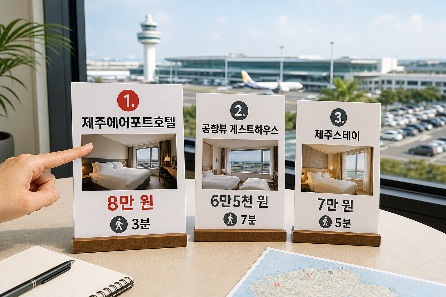 제주 공항 근처 숙소 1박 추천 리스트