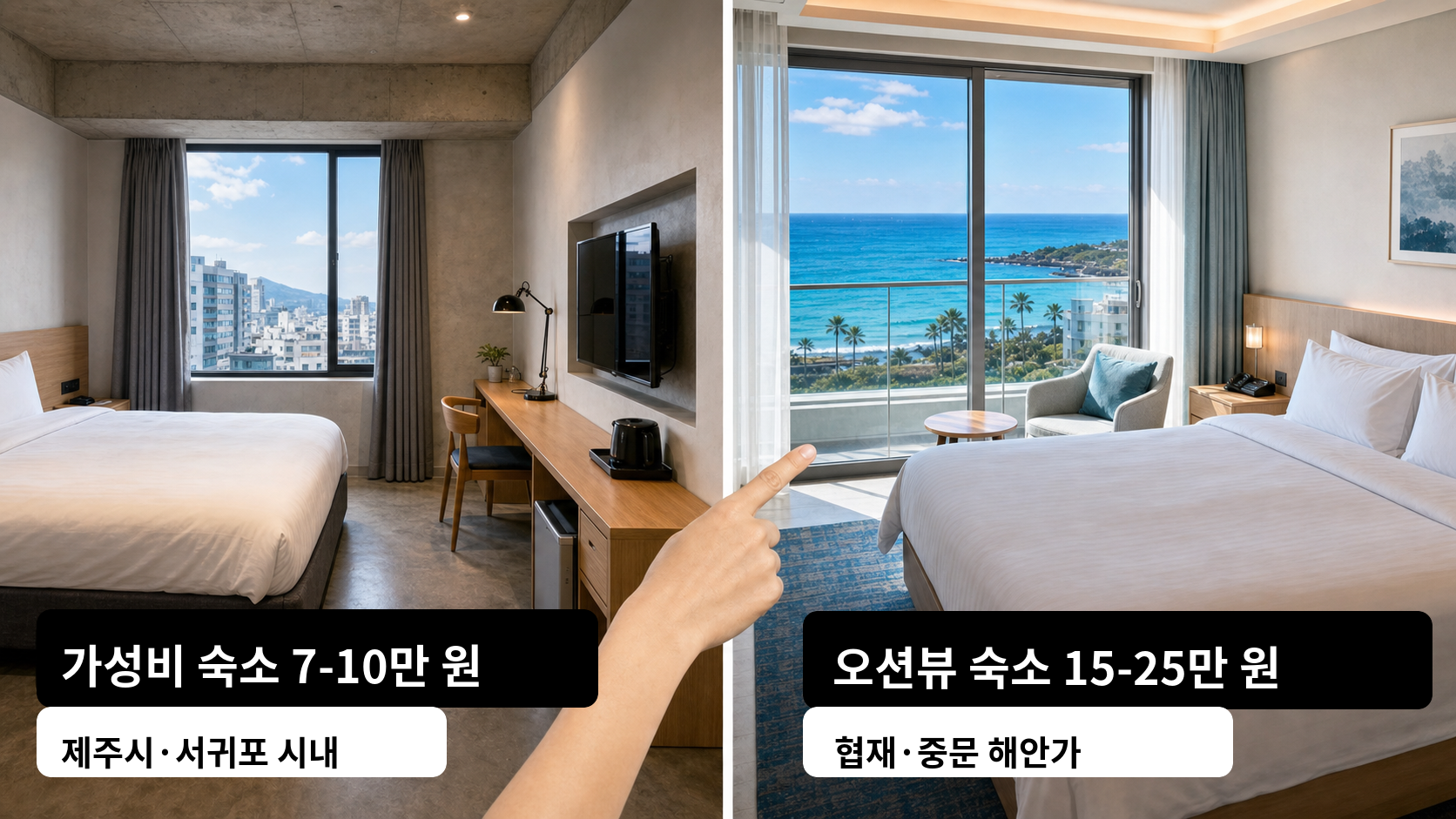 제주도 숙소 추천 2026 완벽 가이드