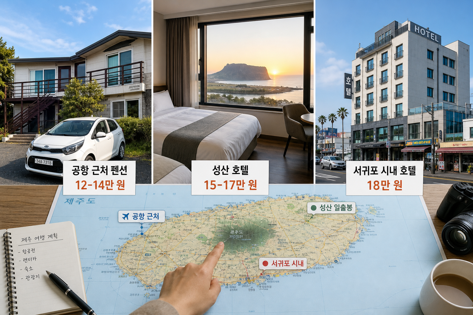 제주 가성비 숙소 예산별 현실 추천 리스트